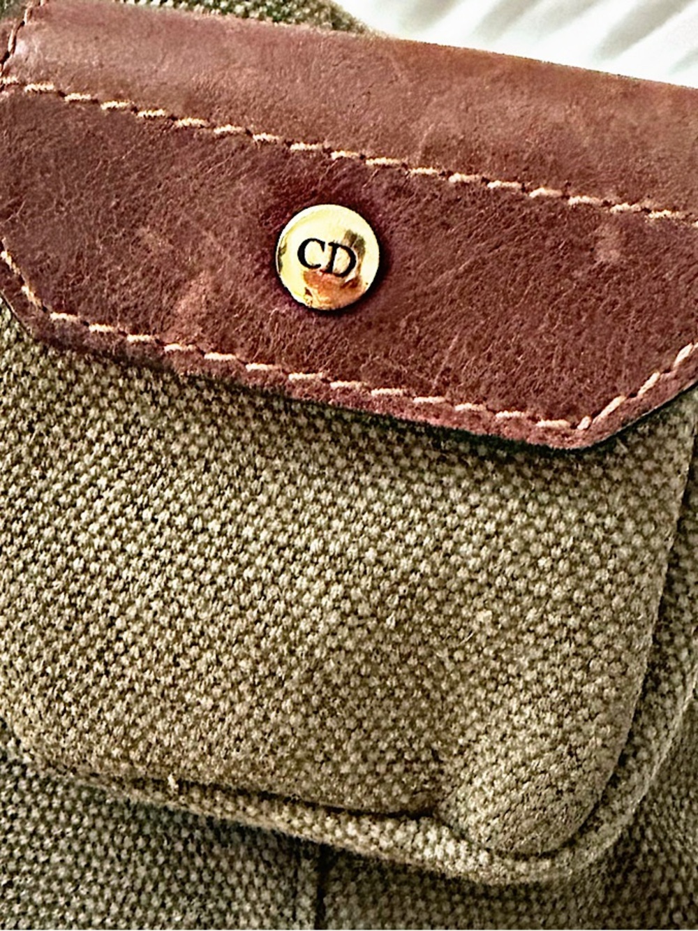 Authentic Dior Galliano 02 SS Street-Chic Pouch Hat - Picture 3 of 9
